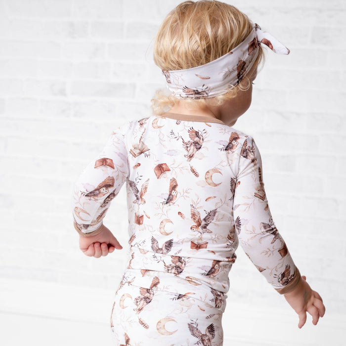 Feathers and FablesÔºàOwlÔºâTENCEL‚Ñ¢ Modal Long Sleeve PJ's - Jammie Session
