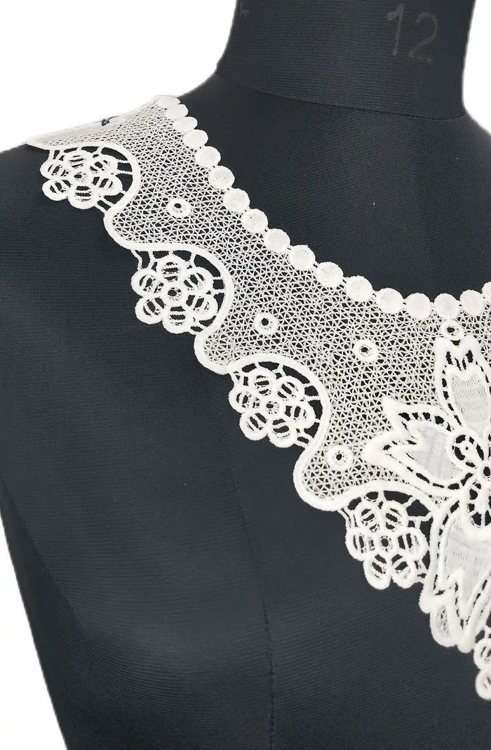 Elegant feminine classy neckline ideal for dresses, kurtis, and designer wear by Ani Accessories
