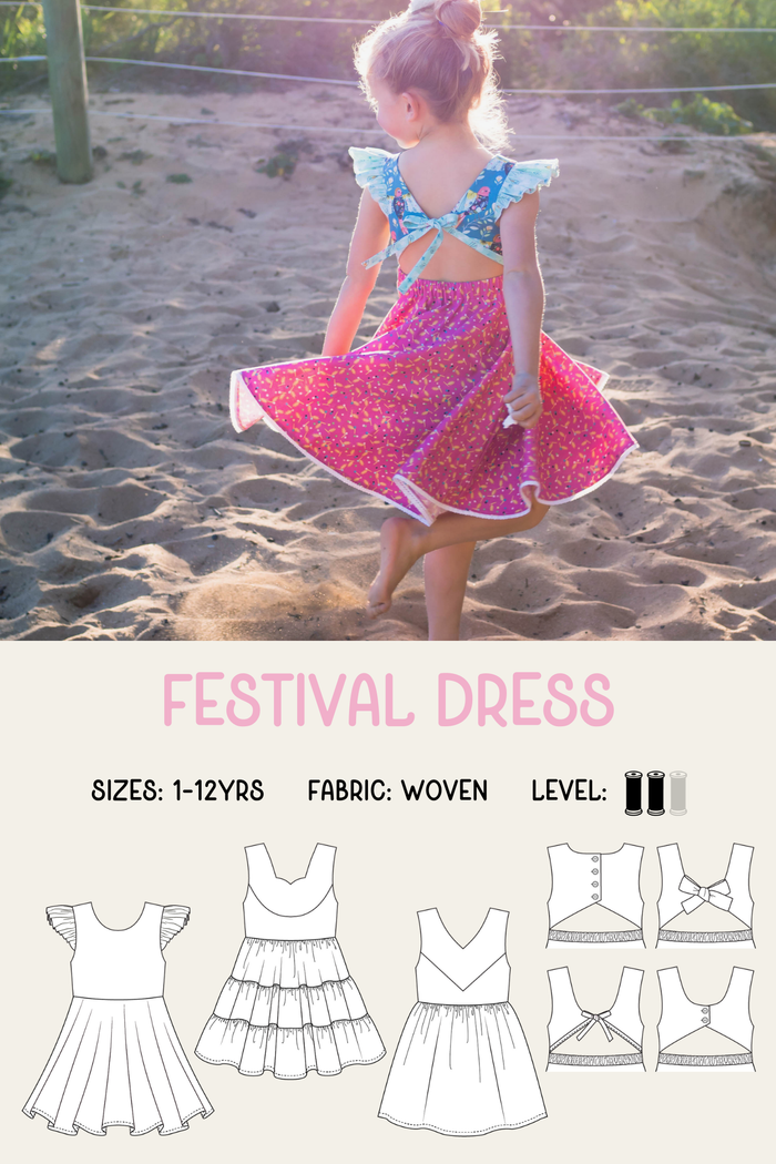Festival Dress Sewing Pattern