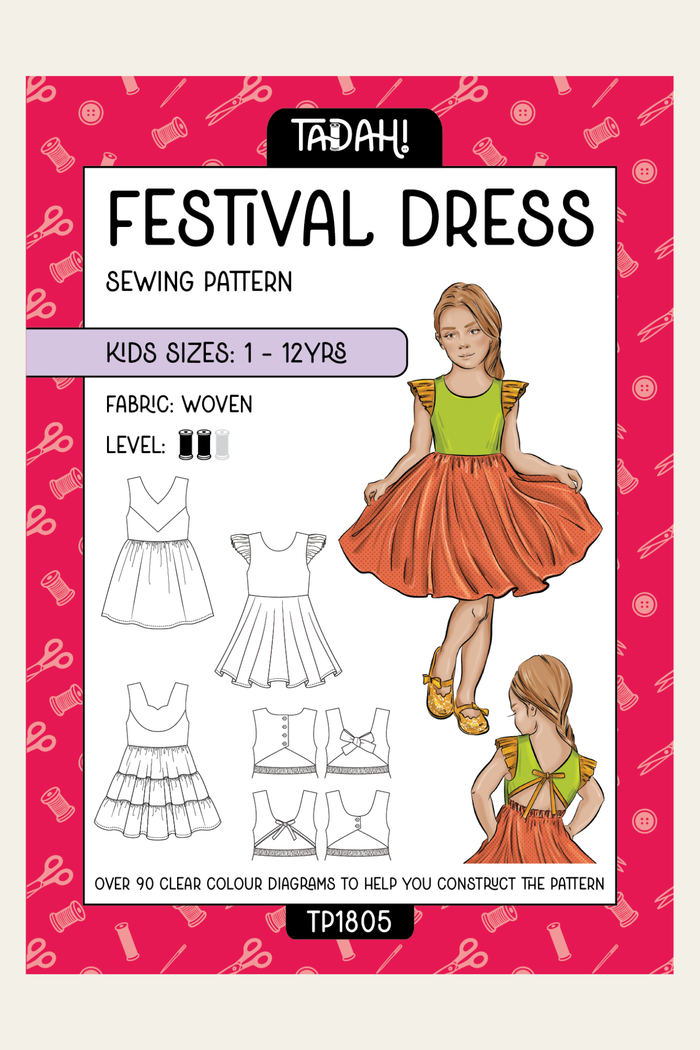 Festival Dress Sewing Pattern