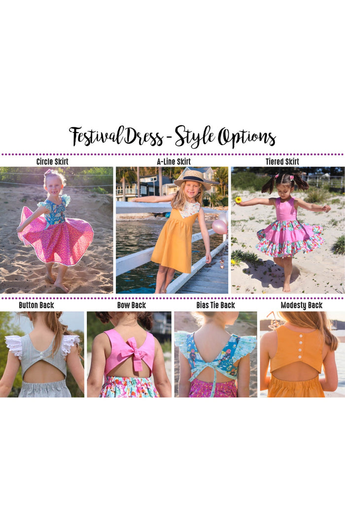 Festival Dress Sewing Pattern