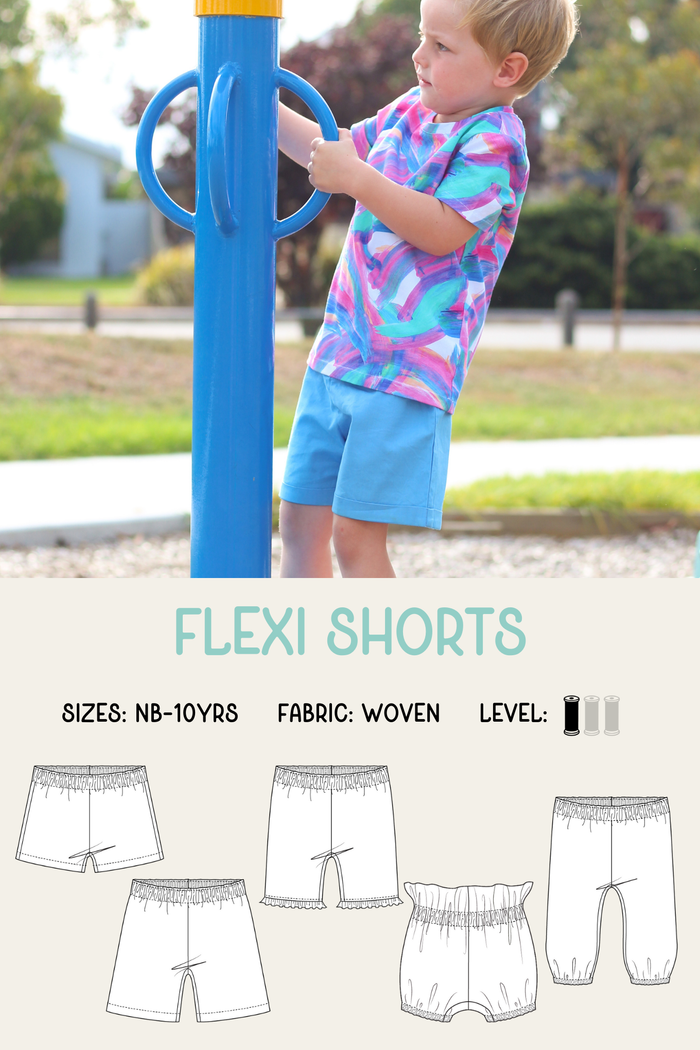 Flexi Shorts Sewing Pattern