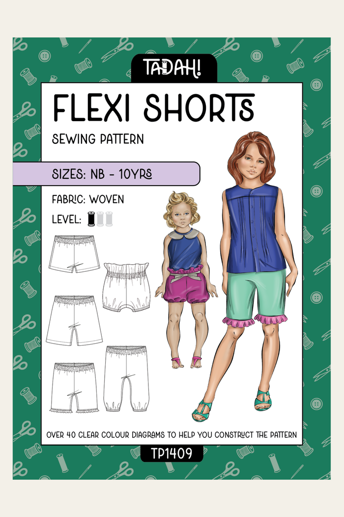 Flexi Shorts Sewing Pattern