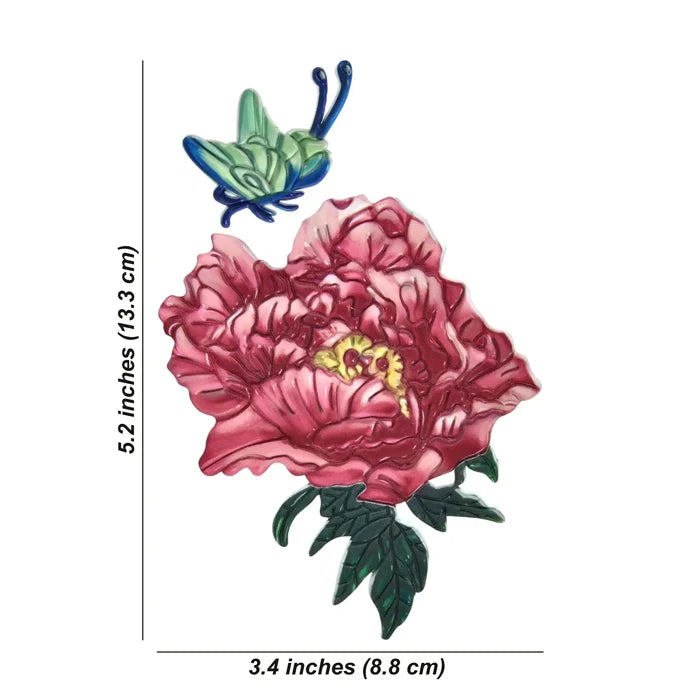 Floral and Insect Pvc Heat Transfer Patch
