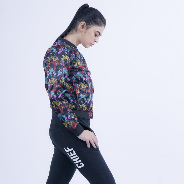 Floral Dahlia Jacket