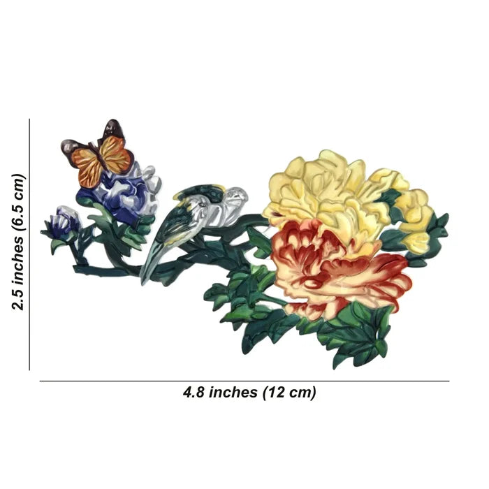 Flying Creature Heat-Transfer Patch (Butterfly Nature) (2 Pcs)