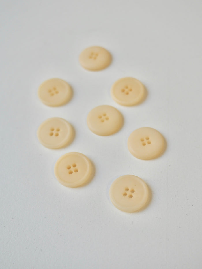 FOLK Flat-Rimmed Corozo Buttons 12mm/20L