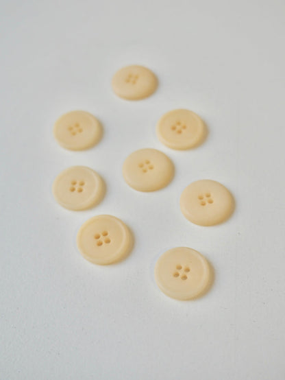 FOLK Flat-Rimmed Corozo Buttons 12mm/20L