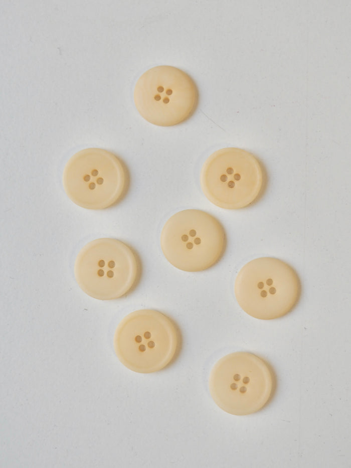 FOLK Flat-Rimmed Corozo Buttons 12mm/20L