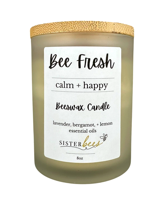 "Fresh Bee" Beeswax Candle