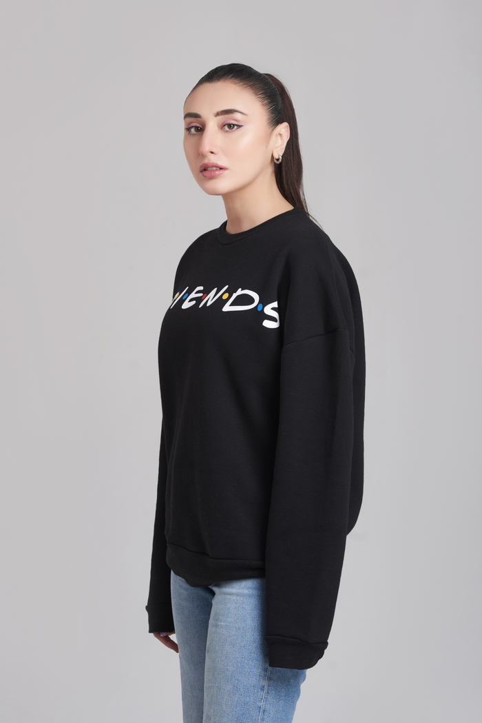 Friends Oversized Sweatshirt - Women