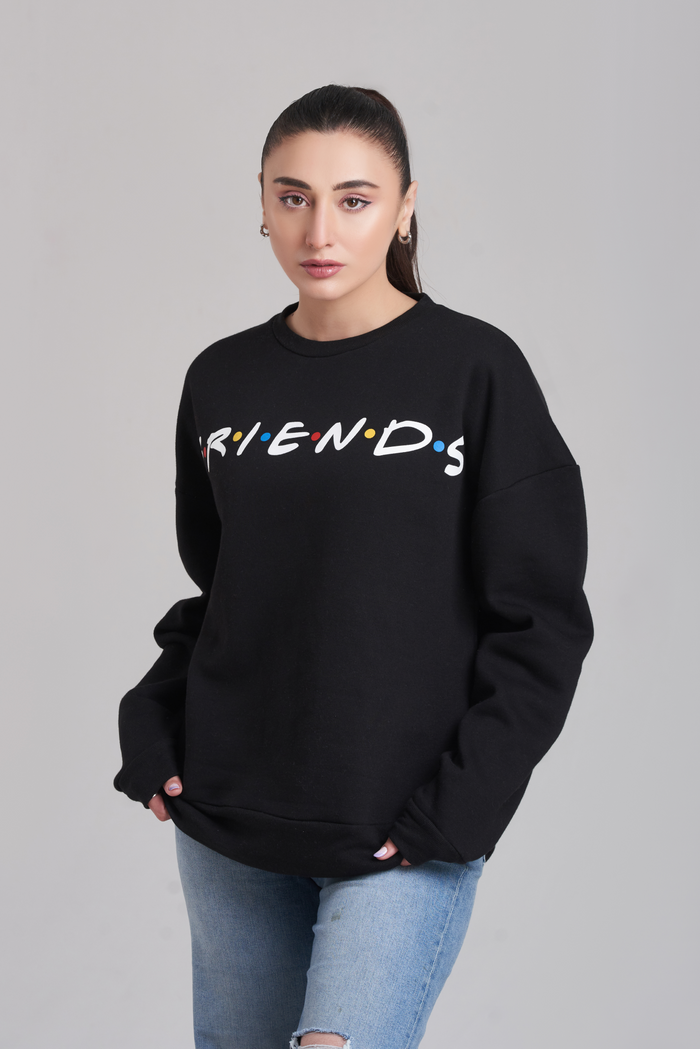 Friends Oversized Sweatshirt - Women