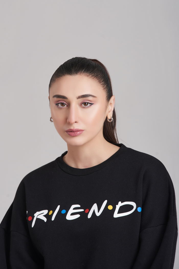 Friends Oversized Sweatshirt - Women