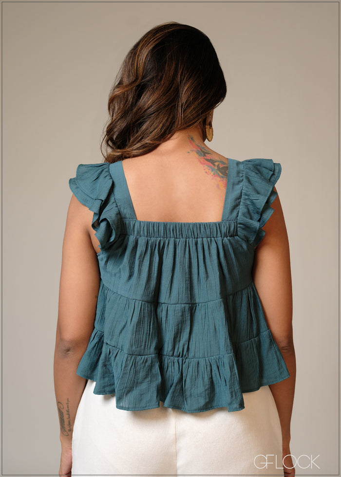 Frill Detailed Top - 101125