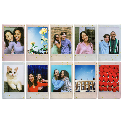 FUJIFILM INSTAX MINI Soft Glitter  (10 Exposures)