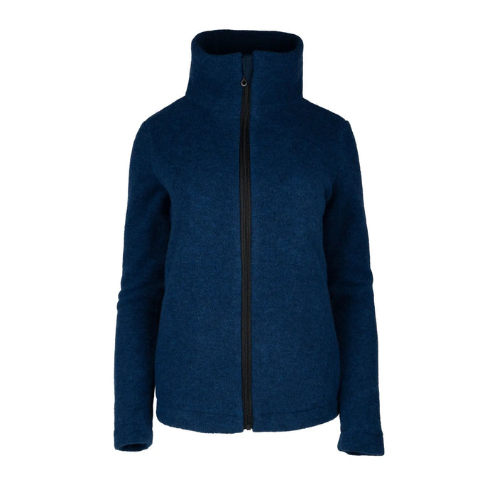 Gilet femme en polaire de laine mérinos bio Reiff