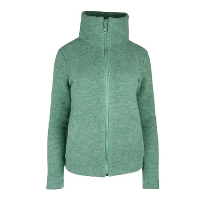 Gilet femme en polaire de laine mérinos bio Reiff
