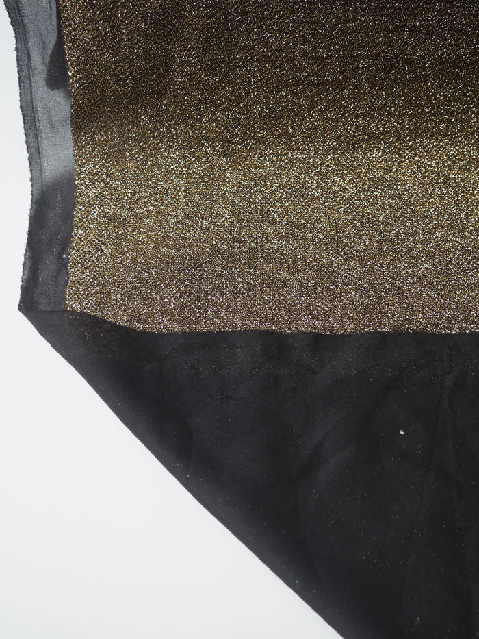 Gold Interfaced Metallic Jersey
