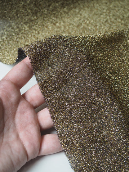 Gold Metallic Jersey
