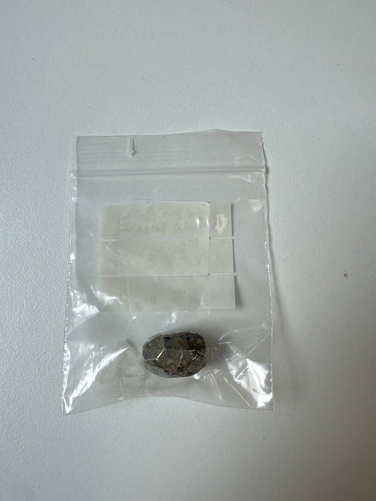 Golden Pyrite Stone Bead 10g