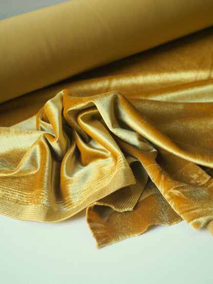Golden Stretch Velour