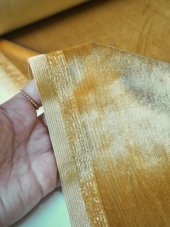 Golden Stretch Velour