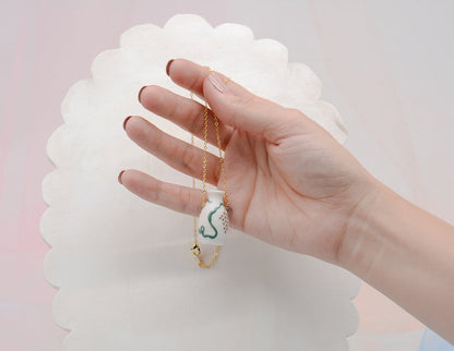 Grape Vine Pot Necklace - Juice Ceramics