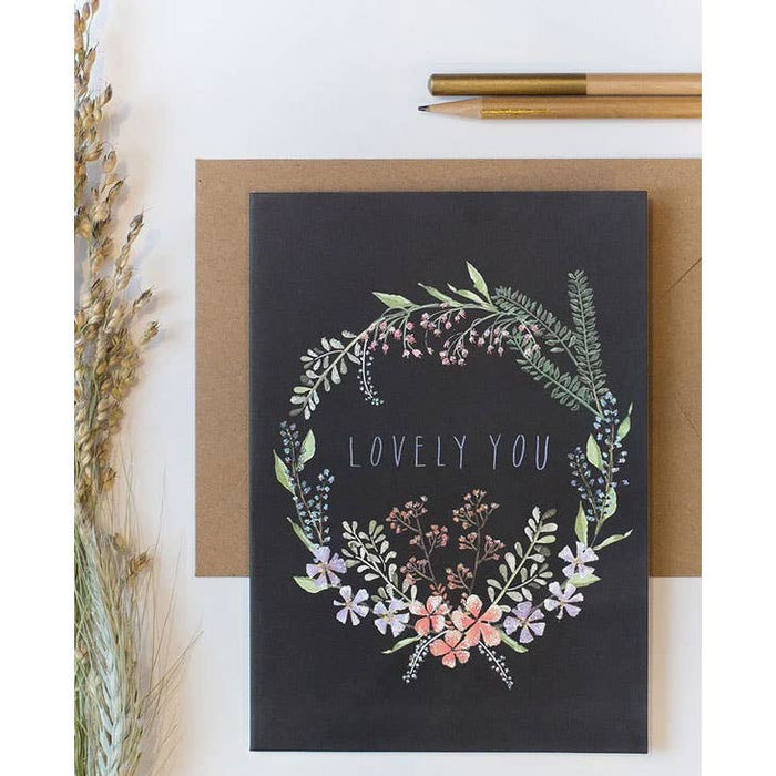 Greeting Card - Lovely You