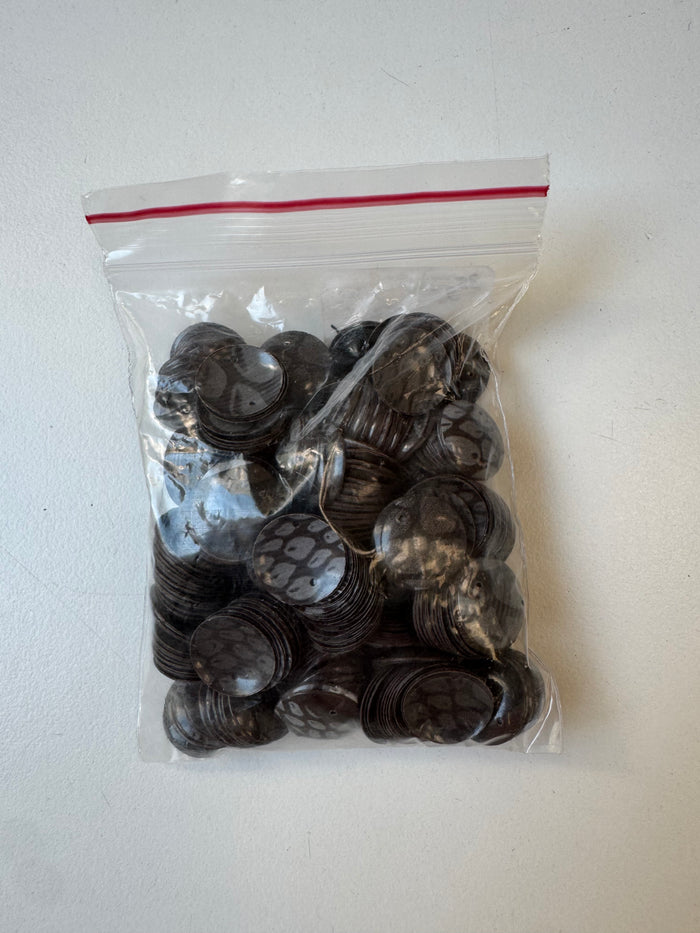 Grey Animal Print Sequins 35g