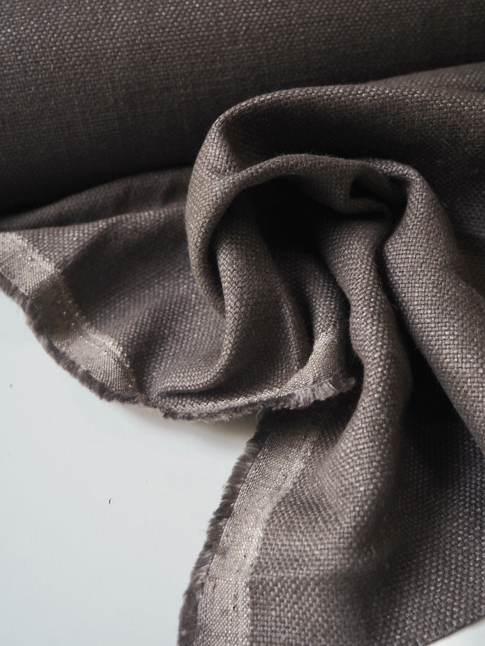 Grey Heavy Linen