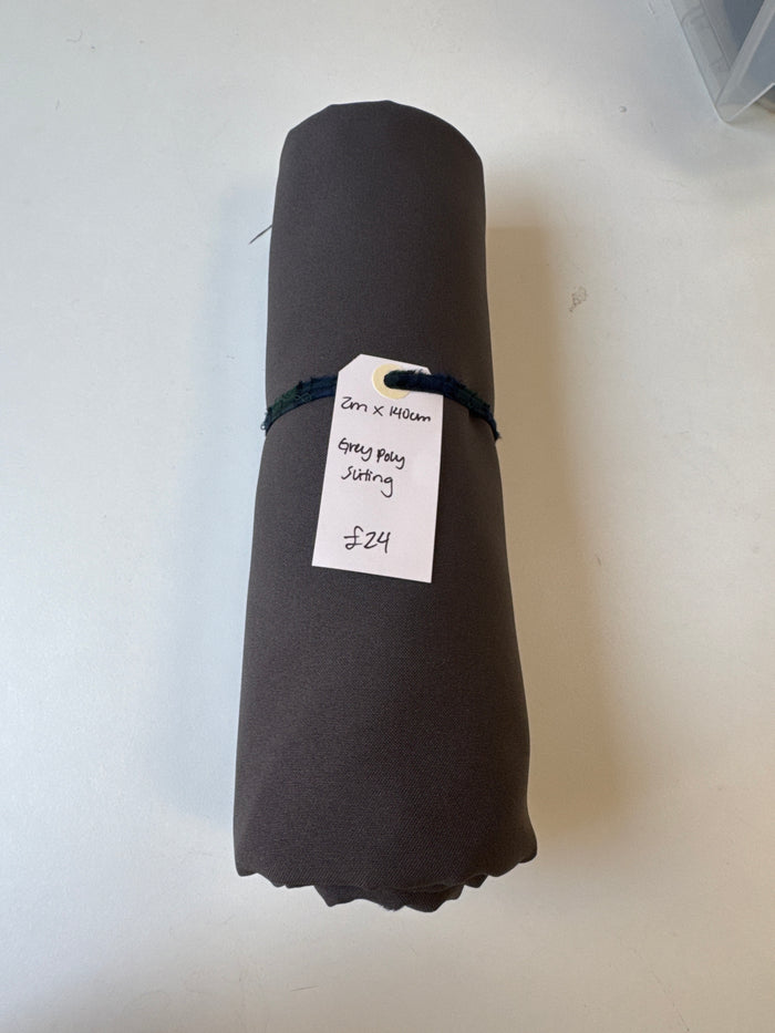 Grey Poly Suiting Remnant