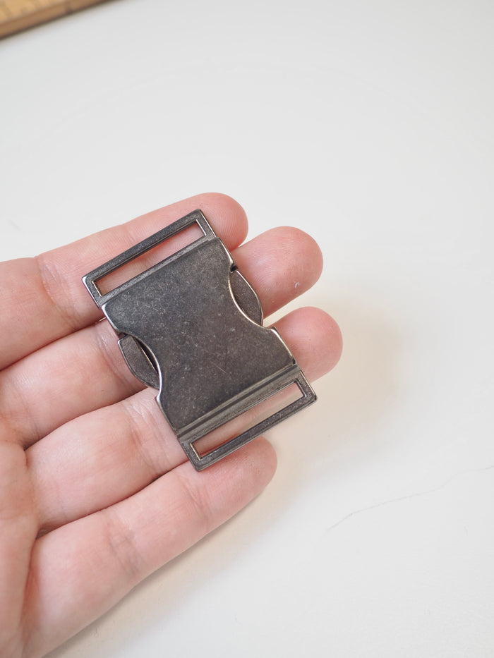 Gunmetal Side Release Buckle 50mm