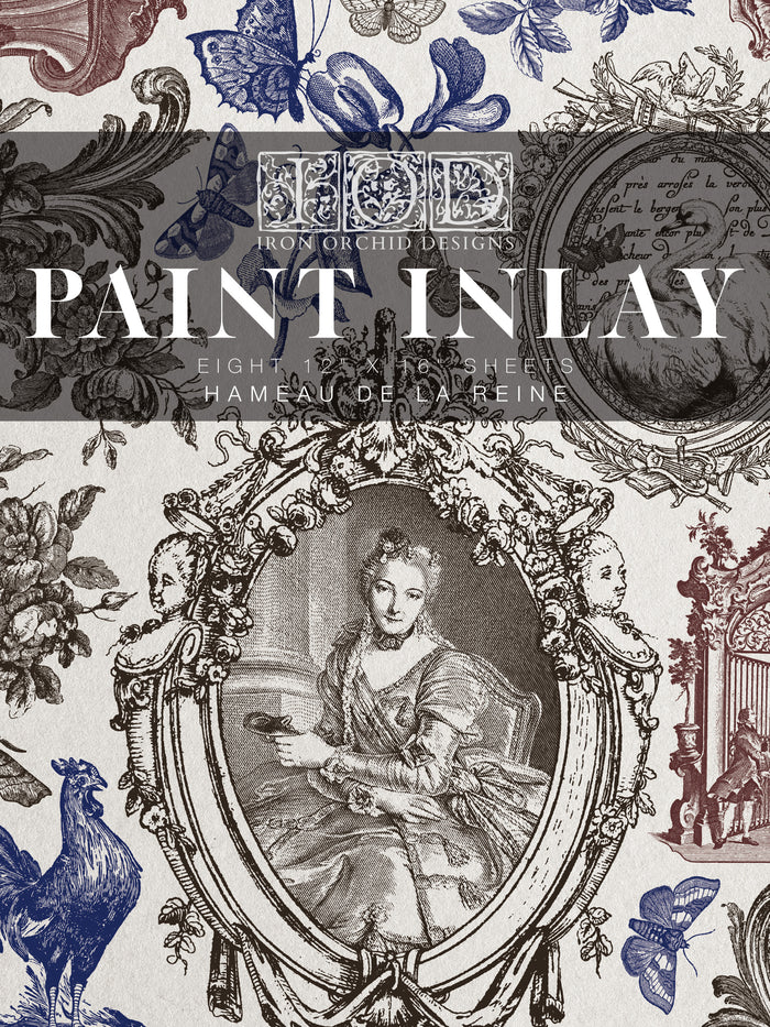 Hameau de la Reine Paint Inlay by IOD
