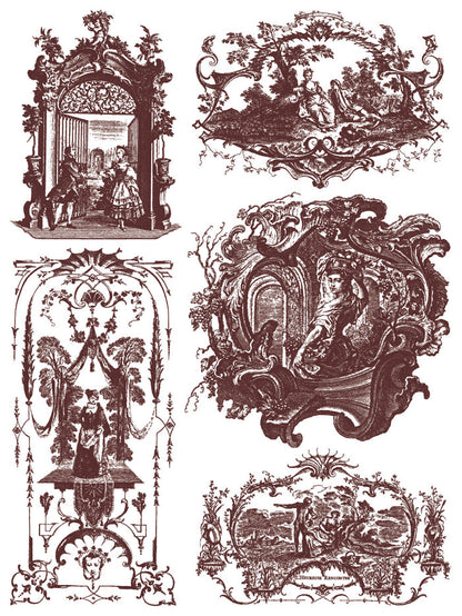 Hameau de la Reine Paint Inlay by IOD