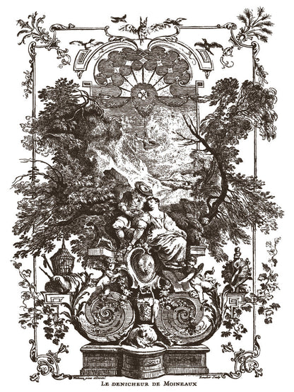 Hameau de la Reine Paint Inlay by IOD