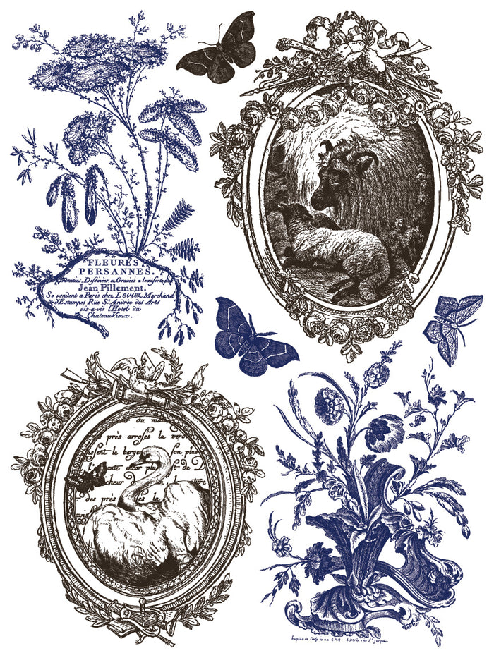Hameau de la Reine Paint Inlay by IOD