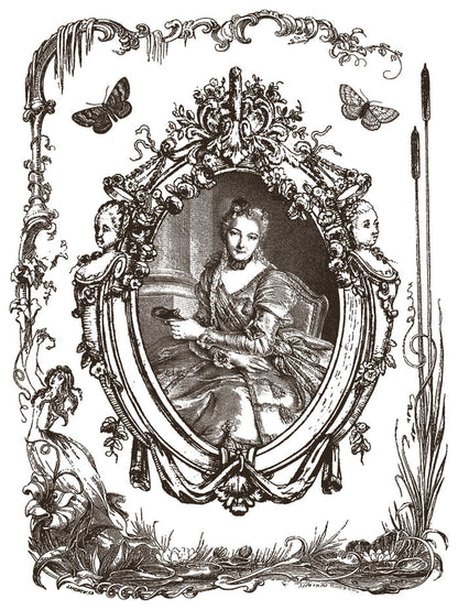 Hameau de la Reine Paint Inlay by IOD