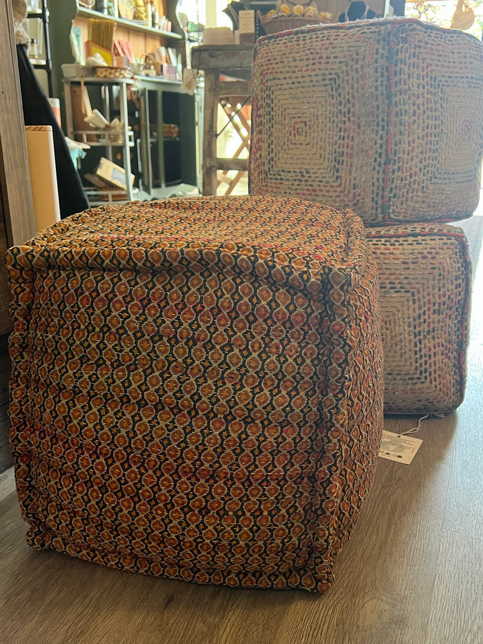 Hand Made Pouf / Ottoman