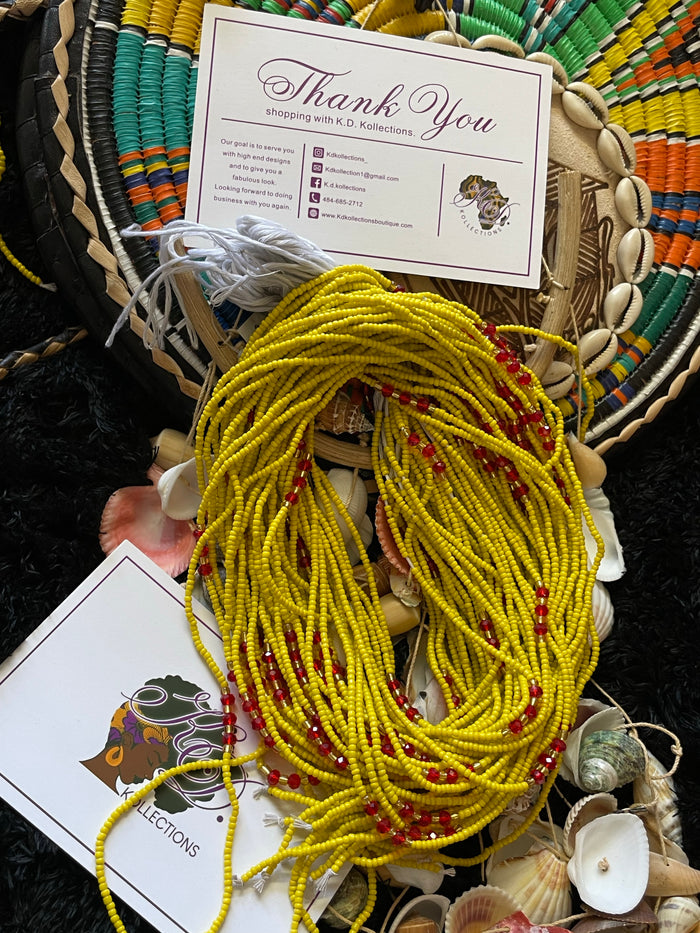 Handmade Waist Beads.