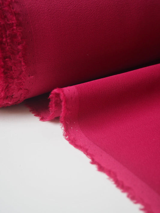 Hibiscus Crepe-Back Satin
