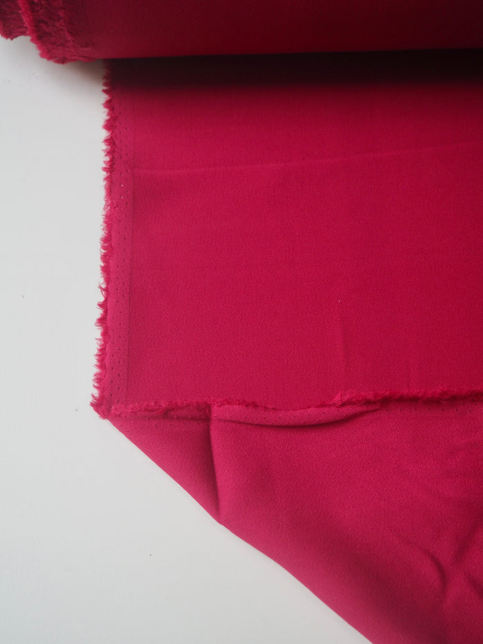 Hibiscus Crepe-Back Satin