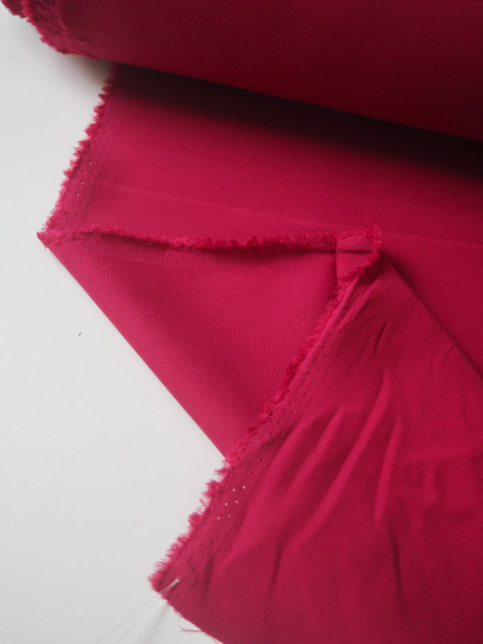 Hibiscus Crepe-Back Satin