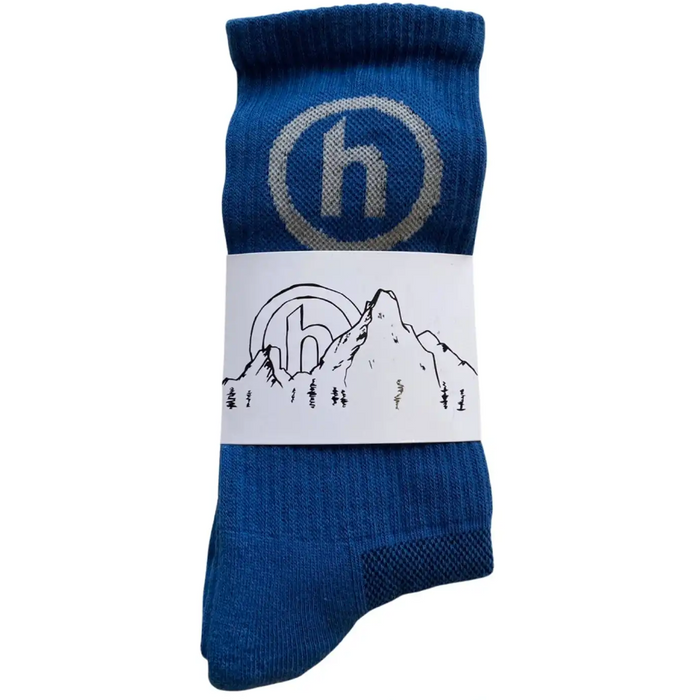 HIDDEN NY Blue Crew Socks