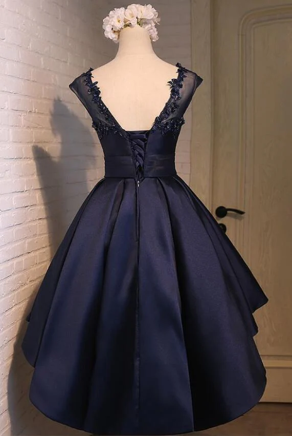High Low Homecoming Dress 2024 Corset Back