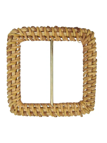 Buy now Ani Accessories High-Quality Metal Raffia Adjustable Handmade Buckle zooming image in a white background