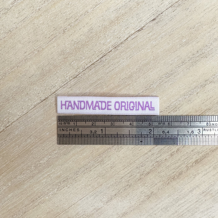 Home Sewn Long Labels ~ 10 pack ~ Premium Woven Labels