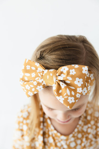 Honey Blooms Bow - Jammie Session