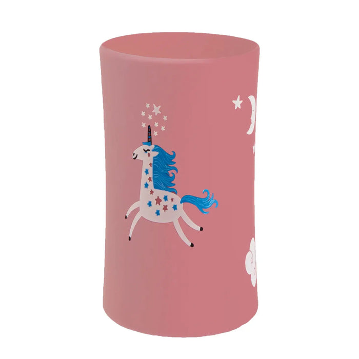 Housse silicone pour biberon inox Pura - Licorne