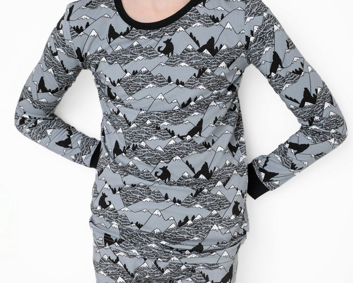 Howling Hills (Mountain) Long Sleeve PJ's - Jammie Session