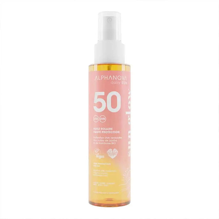 Huile solaire Haute protection SPF50 Alphanova